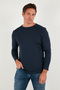 سويت شيرت رجالي من القطن بقصة ضيقة وياقة دائرية طراز SWEAT 59050741 - 6