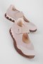 Penusy Women's Parachute Fabric Rubber Velcro Ballerina Shoes 4373 - 2