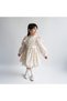 Vintage Girls' Dress with Ruffle Detail