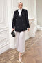 Black Stone Detailed Lined Jacket - 2