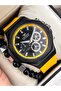 Sports Men's Wristwatch, Functions Active, Yellow Silicone Cord, in Stylish Box +Bracelet - 4