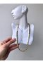 Women's Gold Color Cube Brass Necklace - 6