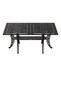 Rectangular Table, ISTANBUL 75x150x72 cm Black
