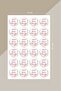 Mother's Day Floral Design Round Sticker - 24 Pieces Decoration, Gift, Packaging Sticker Ag4 - 3