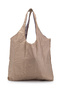 Openable Keychain Parachute Fabric Shopping Arm Bag Joan Klinkır Cream - 2