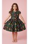 Jakar Green Floral Patterned Girl's Dress - 3