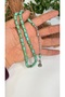 Resin Translucent Powder Amber Prayer Beads, Tassel, Master Craftsmanship, Rhodium Plating - 3