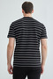 Striped Crew Neck Knitwear T-Shirt - 8