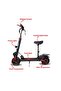 Rohan Wings KT4A Electric Scooter - 48V 13Ah Battery, Detachable Seat, Bluetooth & 35km Range. - 3