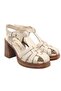 2413401Y Women's Leather Sandals