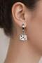 Luna Bag Dangle Steel Earrings - 2