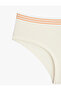High Waist Cotton Comfortable Fit Orange Printed Hipster Panties - 3