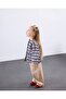 Girl's Heart Patterned Quilted Jacket - 3