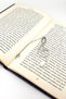 Treble Clef Note Music Musician Artist Steel Bookmark Book Mark with Chain Ay111 - 3