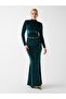 Marciano velvet long dress