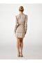 Marciano logo wrap dress - 4