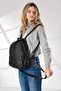 Women's New Season Soft Leather Backpack and Shoulder Bag - 5