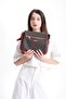 Luxury Design Women's 3-Compartment Crossbody Messenger and Shoulder Bag 29X20Cm - 4