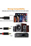 كابل صوت Apple Lightning إلى RCA، طوله 1 متر - KY-221 - 2