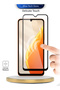 itel A200 / itel A200+ 4G 2026 Premium E2E Series Full Glue Full Cover Tempered Glass Clear/Black - 3
