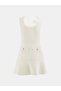 Flouncy tweed mini dress - 3