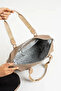 Women's Hand and Shoulder Ball Bag Large Suitcase Size Mh6011Mh - 8