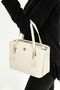 Women's Cream Tan Large Size 5 Compartment Shoulder Bag and Wallet Combination235013MH - 3