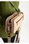 Women's New Season Printed Shoulder Bag and Wallet Combination 232053Mh - 4