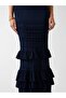 Marciano ruffle long dress - 4