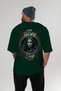 Viking Mythology 10 Back Printed Green Oversize T-Shirt Men Women Cotton Crew Neck T-Shirt - 5