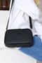 Women's Black 3D Just & Polo Patterned Bag Vegan Shoulder Bag Size: Length: 16 cm Width: 26 cm - 2