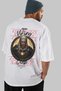 Viking Mythology 14 Back Printed White Oversize T-Shirt Men Women Cotton Crew Neck T-Shirt - 7