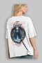 Viking Mythology 11 Back Printed White Oversize T-Shirt Men Women Cotton Crew Neck T-Shirt - 3