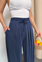 Stirrup Model Women's Modal Shalwar Trousers 1184 Navy Blue - Premium Series - 2