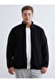 Esvab • Modern & Distinctive Standard Fit Stand Collar Fleece Men's Zippered Sweatshirt