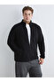 Esvab • Modern & Distinctive Standard Fit Stand Collar Fleece Men's Zippered Sweatshirt - 2