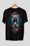 Baldur Back Printed Black Oversize T-Shirt Men's Women's Cotton Crew Neck T-Shirt - 2