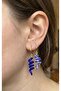 Murano Glass Bow Figure Pinterest Model Women's Earrings - 3