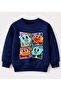 Sweatshirt Gumball and Darwin 4 Photo Printed Cotton 3 Yarn Non-Fleece Sweatshirt