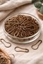 20 mm Bronze Color Safety Pins Pack of 1000 – Knitting Marker / Labeling Needle - 3