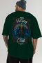 Heimdall Back Printed Green Oversize T-Shirt Men Women Cotton Crew Neck T-Shirt - 6