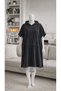 Hooded Towel Poncho Dark Navy Blue |   Unisex Bath, Sea and Beach Poncho with Pockets - 5