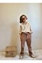 Boy's Muslin Fabric Shirt with Double Fabric Bottom, Cotton Holiday Suit - 3