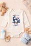 Baby Bodysuit with Funny Writing "My Black Sea Family" Printed 100% Cotton Bodysuit (Newborn & Baby) - 4