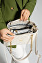 Women's Original Chain-Strapped Hand and Shoulder Bag, Suitable for Daily Combinations, Size: 24 X 20 cm - 6