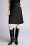 Normal Waist Lace Satin Midi Skirt G9743Ax26Sm - 5