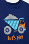 100% Cotton Oversize Wide Fit Short Sleeve T-Shirt Baby Boy G5897A526Sm - 2