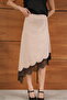D 2951 Lace Asymmetric Skirt - 4