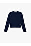 Buttoned Long Sleeve Crew Neck Knitwear Cardigan - 2