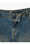 Regular Fit Normal Waist Cotton Skater Jean Trousers - 6